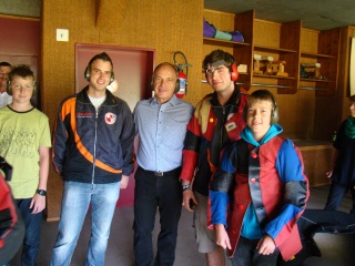 Unser Nachwuchs mit Bundesrat Ueli Maurer