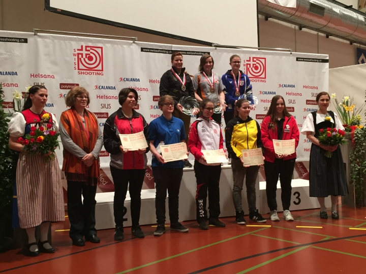 Sarina Schweizer Meisterin bei den Juniorinnen !