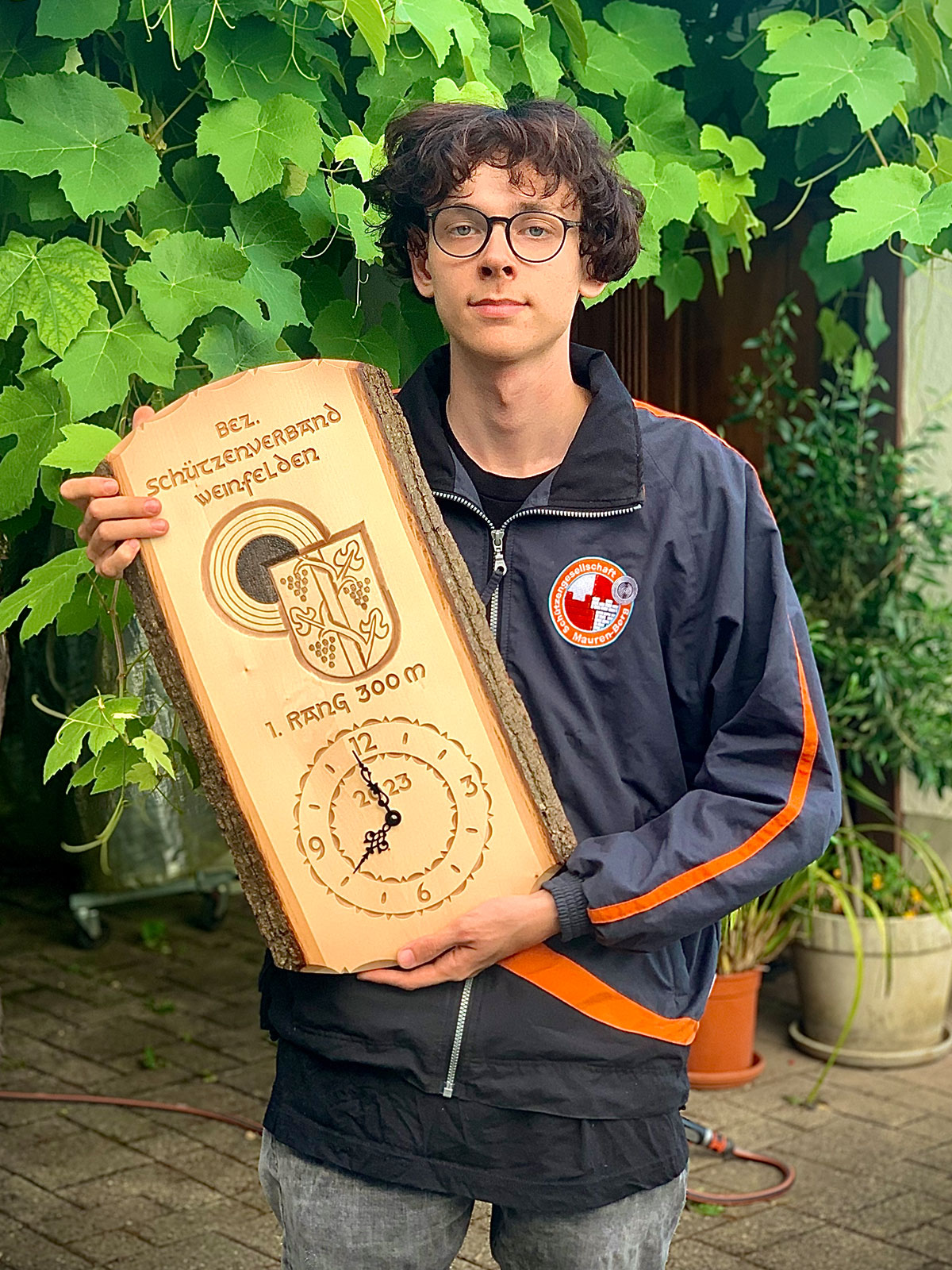 Glenn gewinnt alst bester Einzelschütze die Uhr